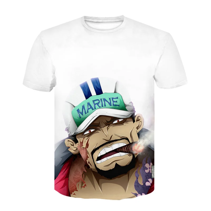 

2021 new 3D printed T-shirt animated print men's T-shirt print casual T-shirt o-neck hip-hop cool short sleeve