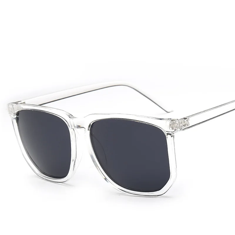 Фото Vazrobe прозрачные солнцезащитные очки для мужчин и женщин прозрачная оправа модная