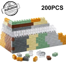 MARUMINE 1x2 точки куб кирпичи 98283 дома настенные строительные блоки классический "сделай сам", Мпц My City набор обучающая развивающая игрушка для детей