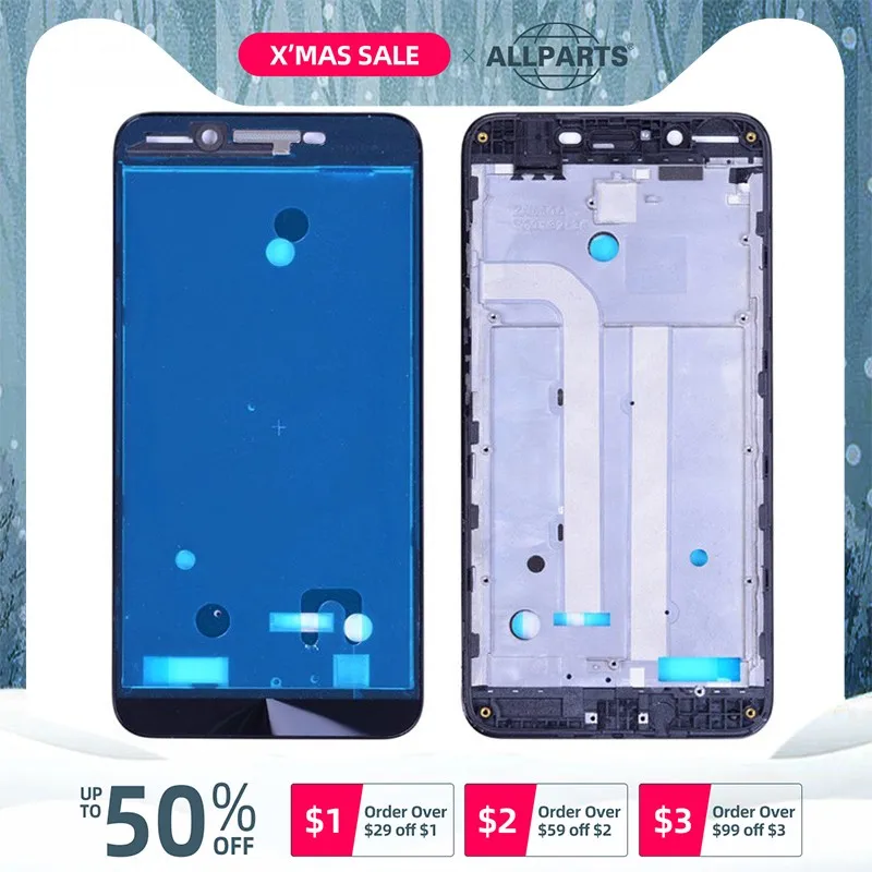Корпус средней рамки для ASUS Zenfone Go ZC500TG задняя рамка пластина шасси запасные части