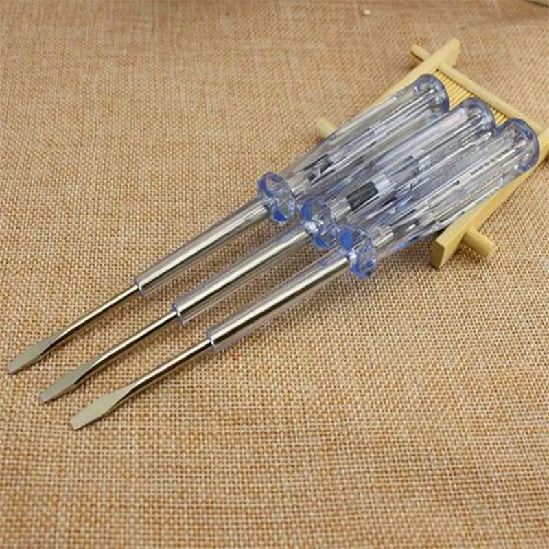 Тестовый карандаш бытовая отвертка щелевая карманная ручка датчик напряжения