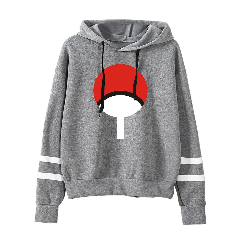 

New Creative Anime Naruto Hoodies Women Spring Autumn Uchiha Hatake Uzumaki Clan Badge Streetwear Popular Sudaderas Sweatshirts