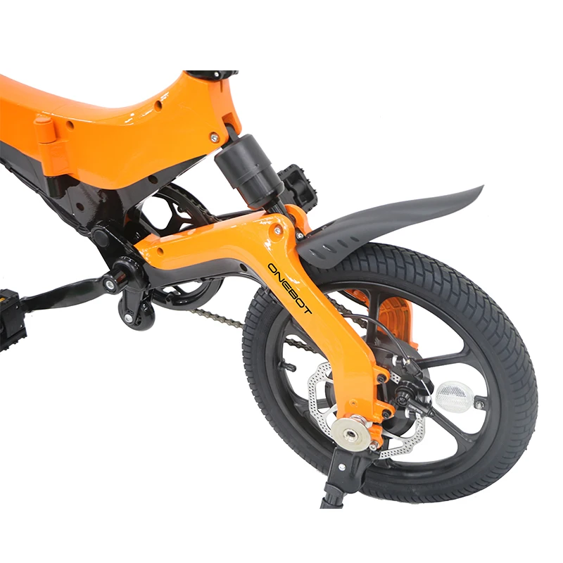 

ONEBOT Electric Bike 16inch 36V 250W Floding Electric Bicycle 360Degrees LCD Display 25km/h Max Speed E-bike Men Women City Bike