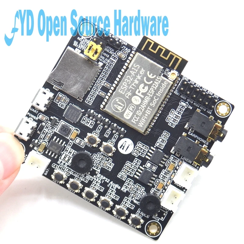 1 шт. WiFi + Bluetooth модуль ESP32 серийный к WiFi/ESP32 Aduio Kit аудио развитию|Интегральные схемы|