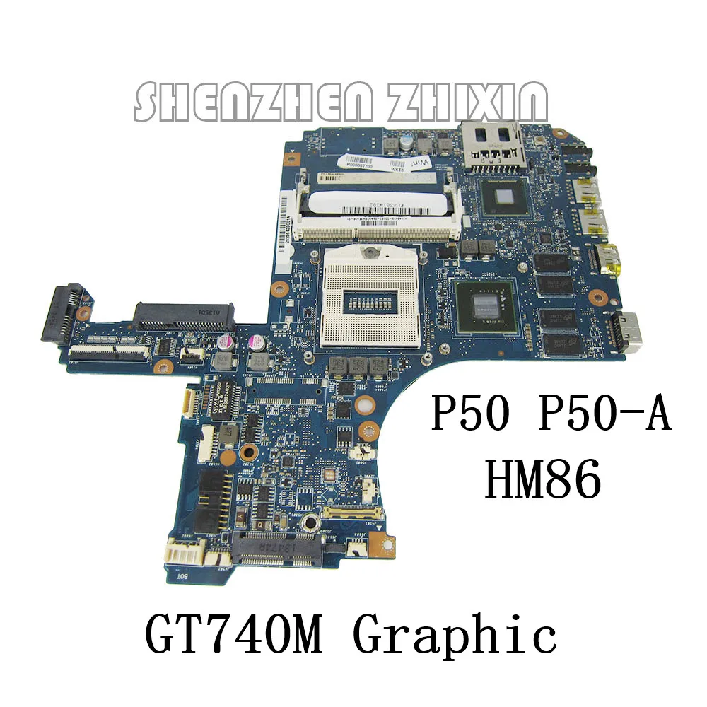 Материнская плата для ноутбука Toshiba Satellite P50 A P55 P55T H000057700 HM86 GT740M графическая