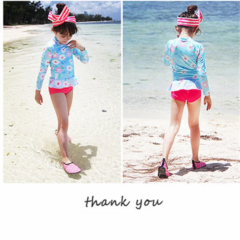 Детский купальник из двух предметов на возраст 2 13 лет|Комбинезоны| |