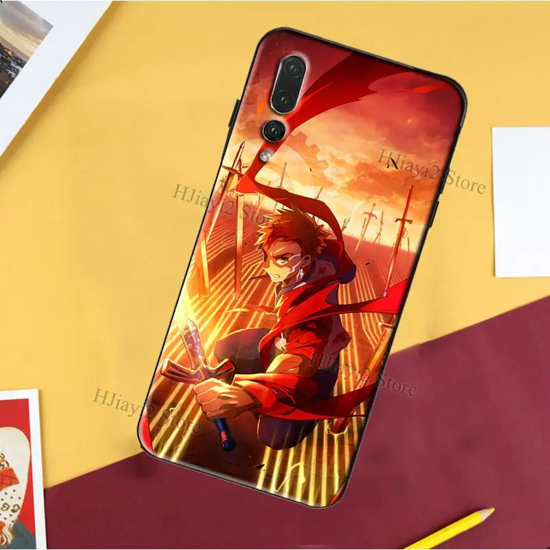 Чехол Shirou Emiya Fate Stay Night для Huawei P20 Lite P10 P40 P30 Pro Mate 20 10 30 P Smart Z 2019 | Мобильные телефоны и