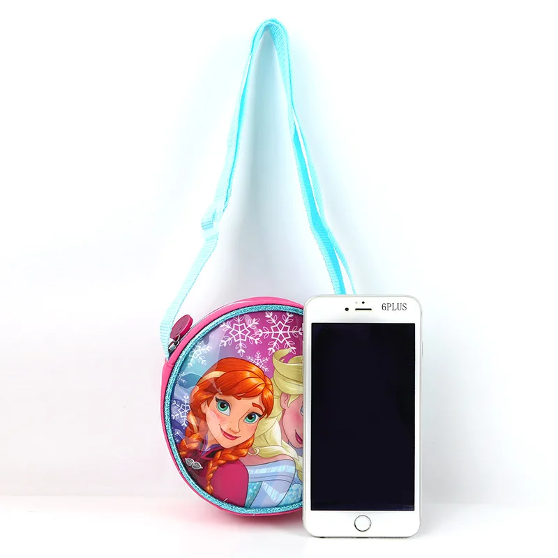 Disney Princess Frozen Детский кошелек для монет сумка с изображением Эльзы на плечо