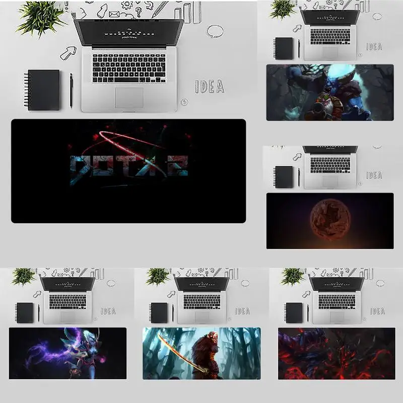 

DOTA Unique Desktop Pad Game Mousepad X XL XXL Non-slip Cushion Thickness 2mm