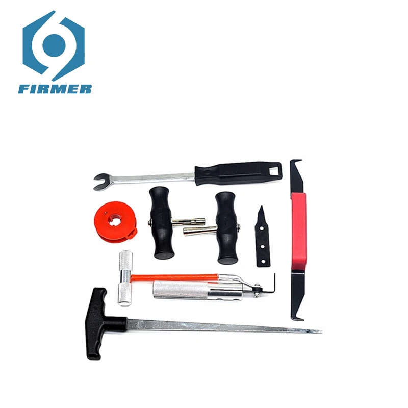 Профессиональные инструменты стеклоочистителя для ветрового стекла 7 шт. обивка