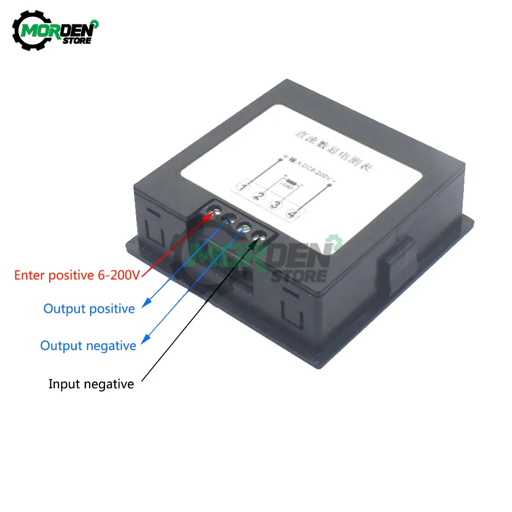 Вольтметр-амперметр 6-100 в 20 А