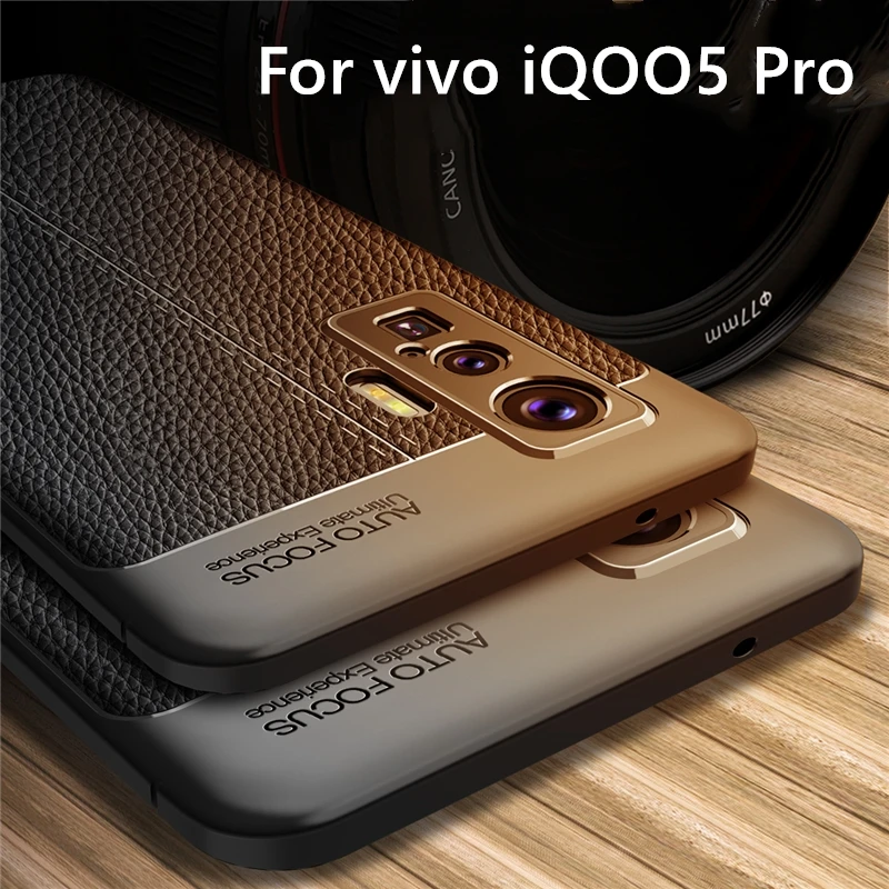 

For vivo iQOO 5 Pro Case Silicone Protector Shell Leather Soft Fundas Case For vivo iQOO 5 Pro Cover For Vivo iQOO 5 Pro 5G