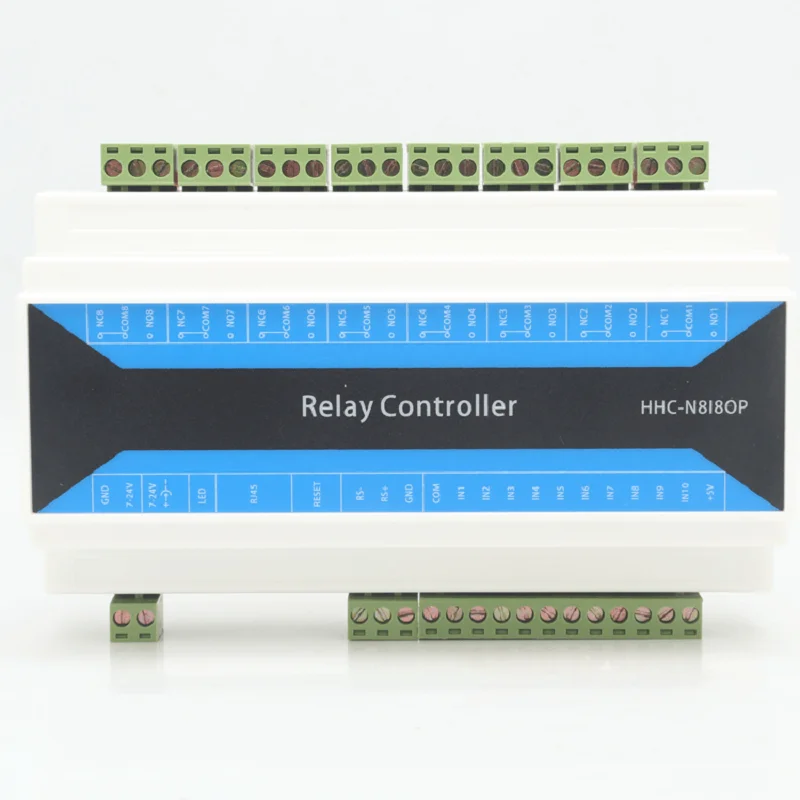 8 канальное сетевое реле RS485 к Ethernet коммутатор контроллер MODBUS TCP IP реле|Реле| |