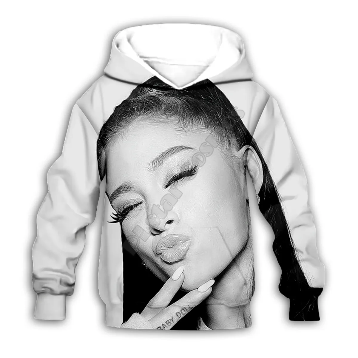 

Ariana Grand/толстовки с 3d принтом семейный костюм, Футболка Пуловер на молнии Детский костюм забавный свитшот, спортивный костюм/штаны, шорты ст...