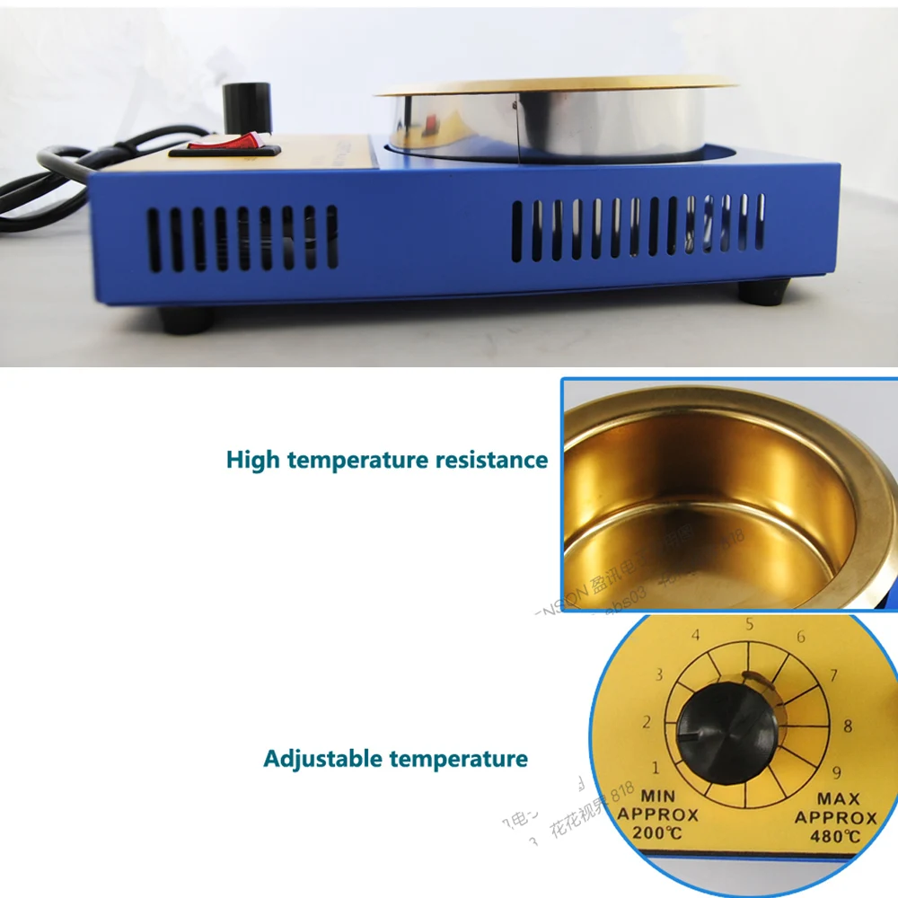 Высококачественный паяльник с температурным контролем оловянный горшок для