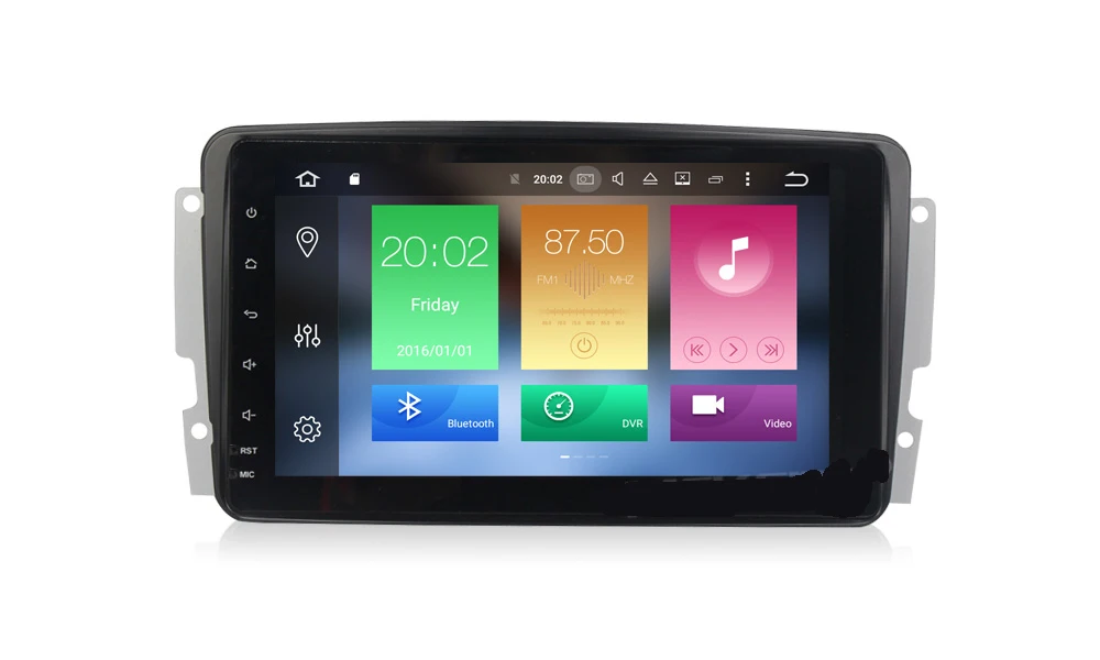 Android 10 0 8 дюймов полный сенсорный автомобильный dvd плеер для Mercedes Benz W209 W203 W163 W463 Viano