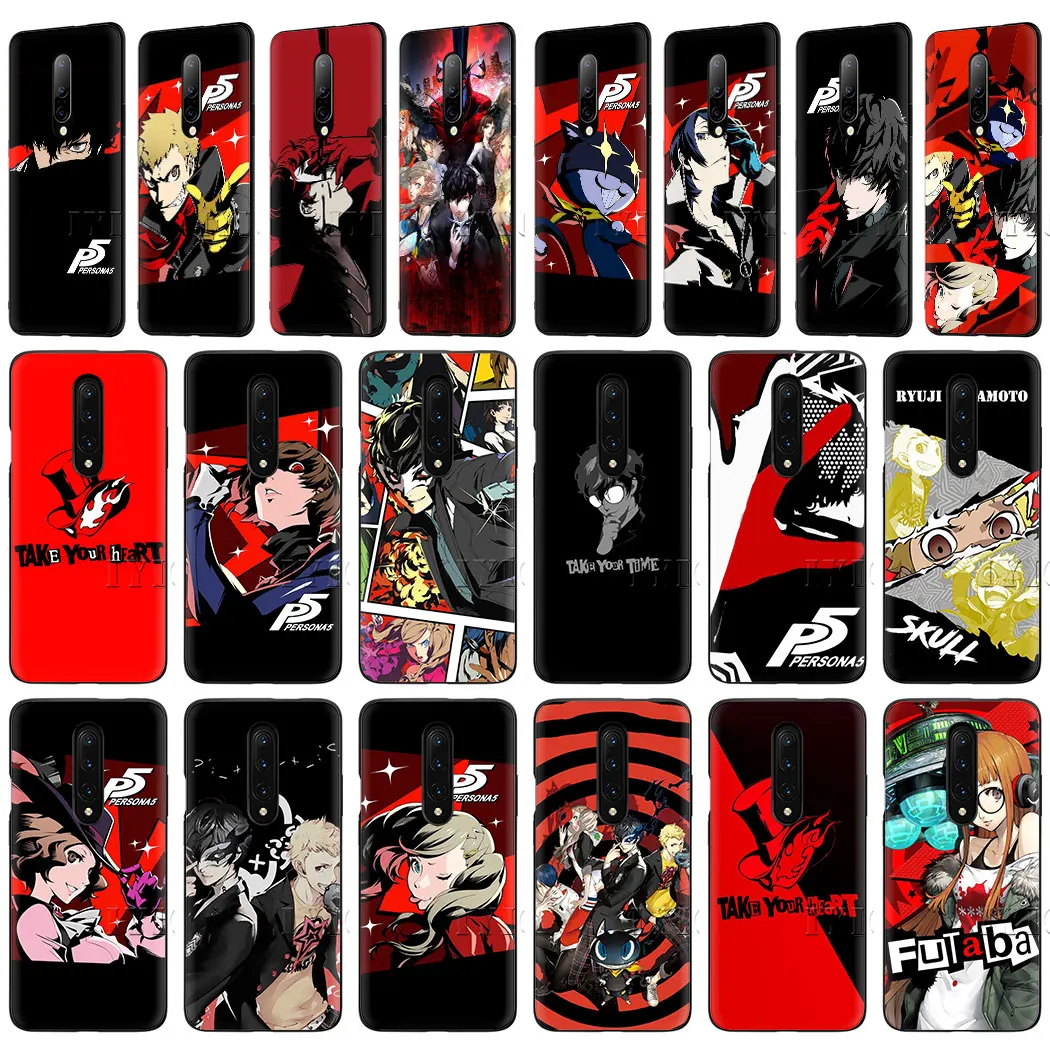 Мягкий силиконовый чехол Persona 5 p5 для oneplus 7 7T pro 5t 6 6t|Бамперы| |