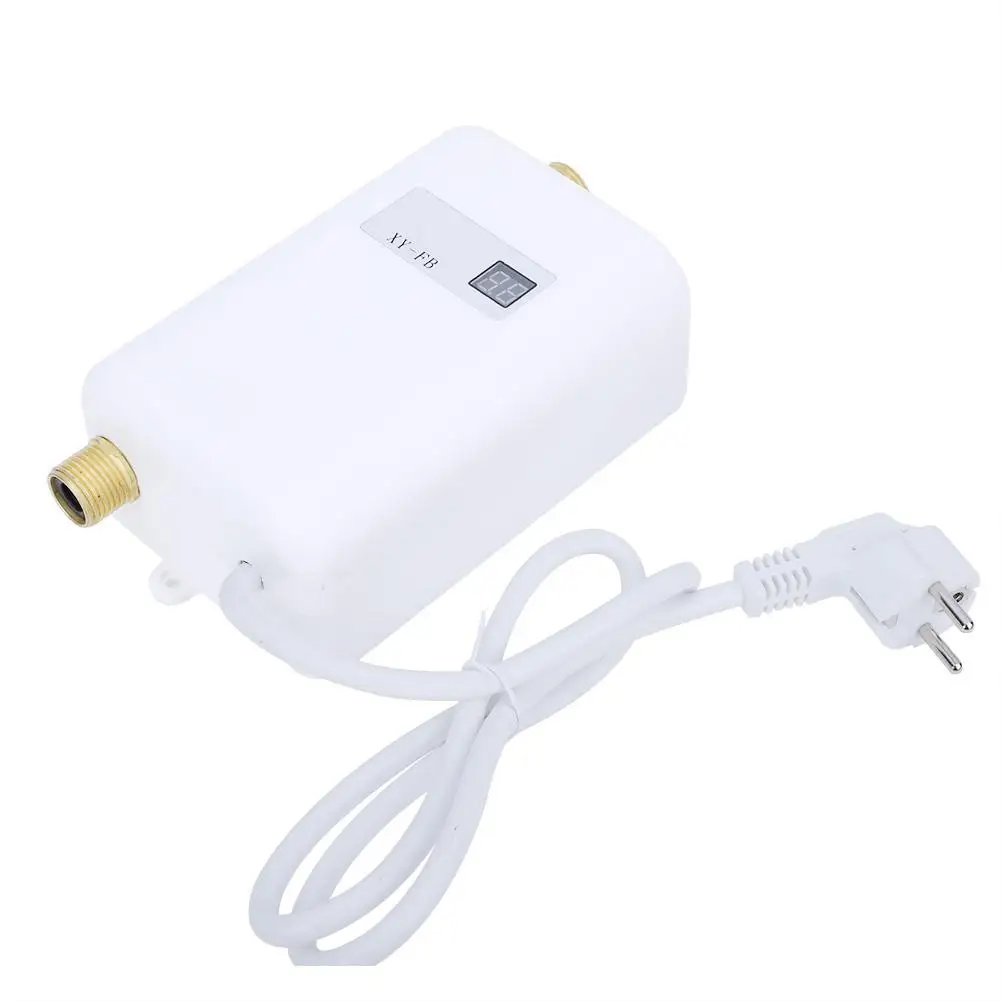 3000 Вт Электрический безрезервуарный мгновенный нагреватель горячей воды для