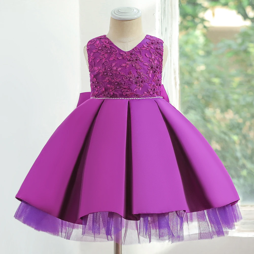 Платье для девочек в западном стиле изысканная юбка-пачка принцессы подкладка из