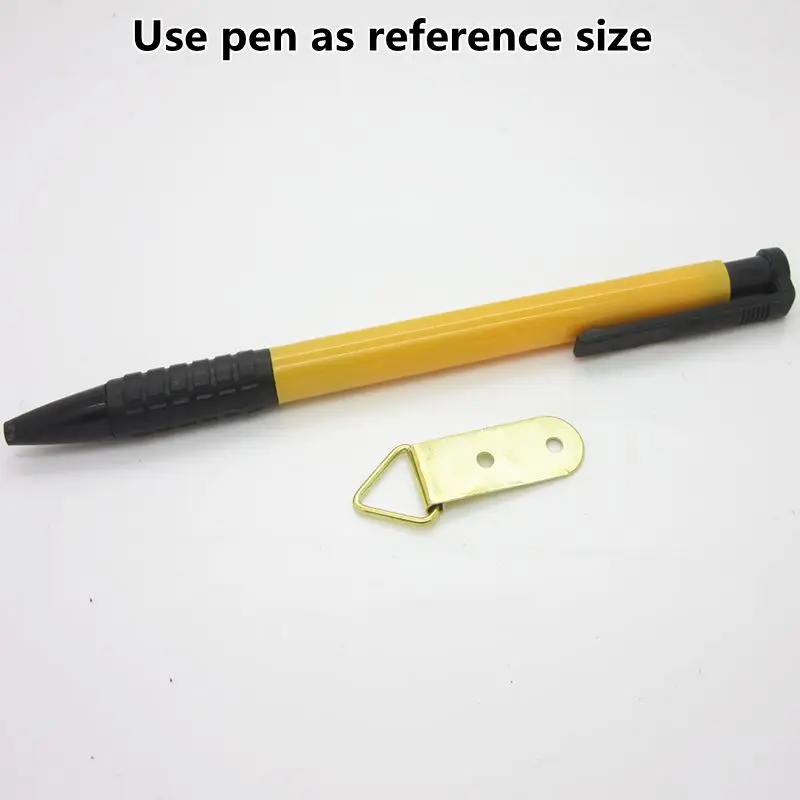 20 шт. Золотая фоторамка подвесная вешалка с крючком мебельный постер Настенный