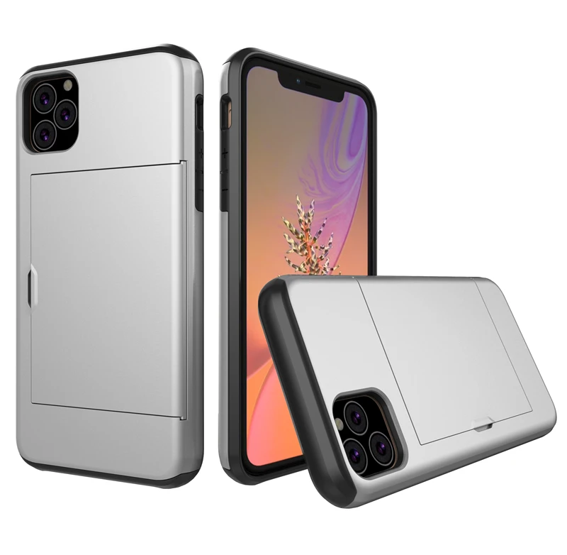 SGP Spigen Тонкий защитный чехол CS TPU PC для сотового телефона с отделением для карт для iPhone 11 Pro Max X XS XR 8 7 6 6S Plus