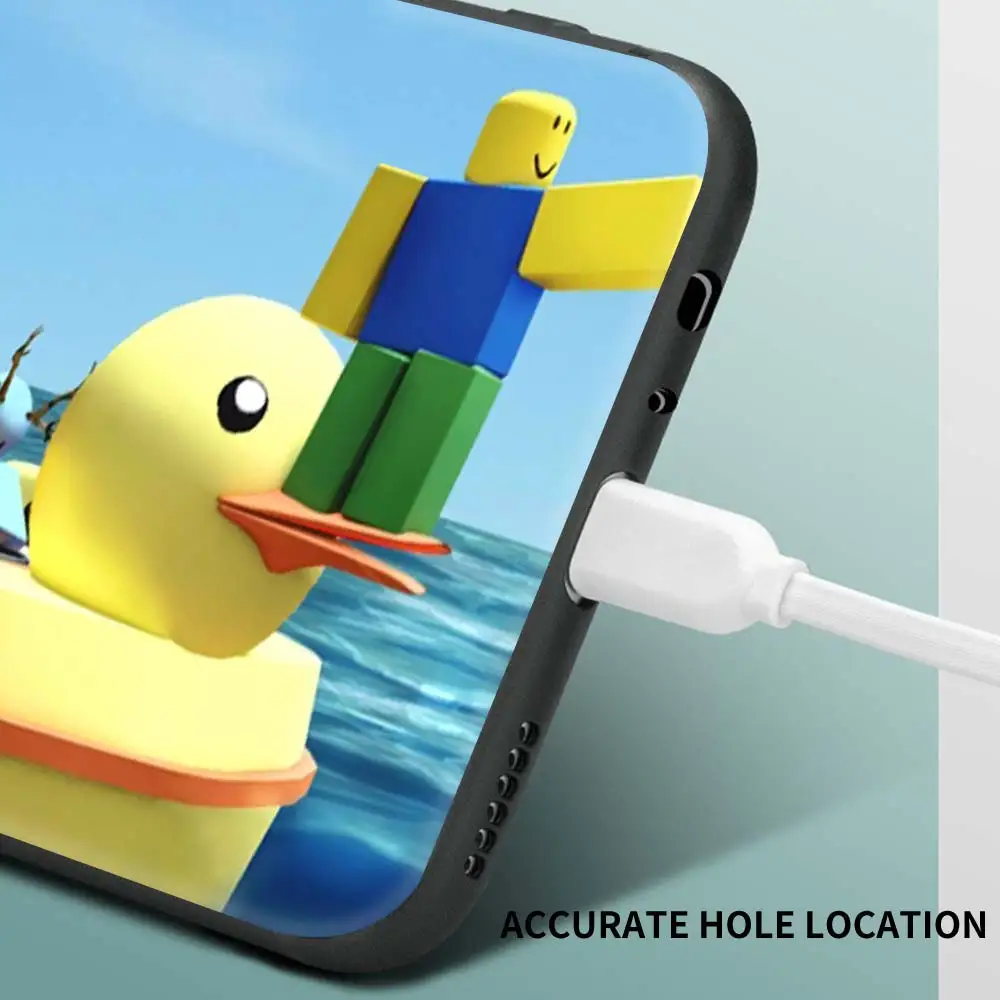 robloxes game case for realme c3 6 pro 5 7 xt c11 c21 x50 c20 7i c15 v15 5g x7 q2 black silicone phone cover soft funda coque free global shipping