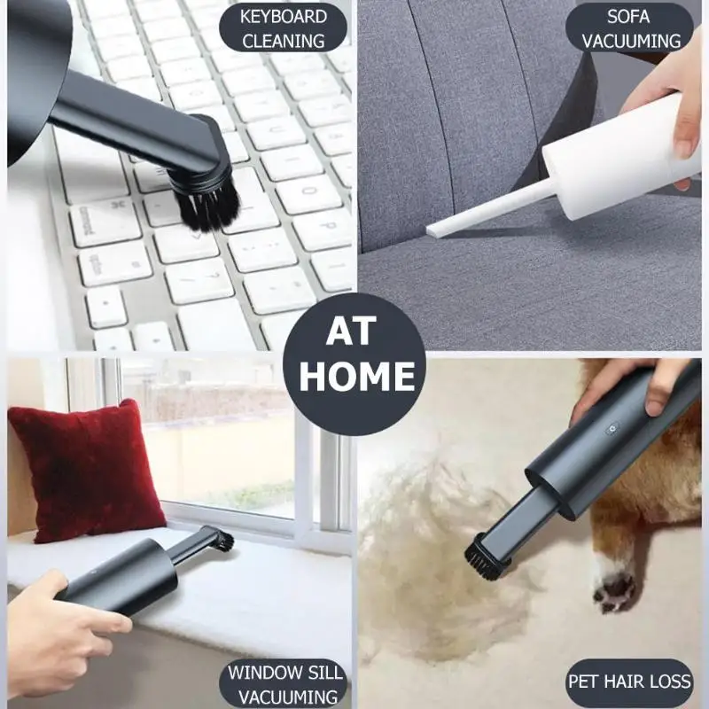 Беспроводной автомобильный пылесос USB Аккумуляторные ручные мойки для