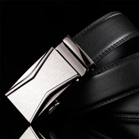 new version of the belt genuine men alloy automatic buckle distinguished youth fashion korean version of the business pants belt