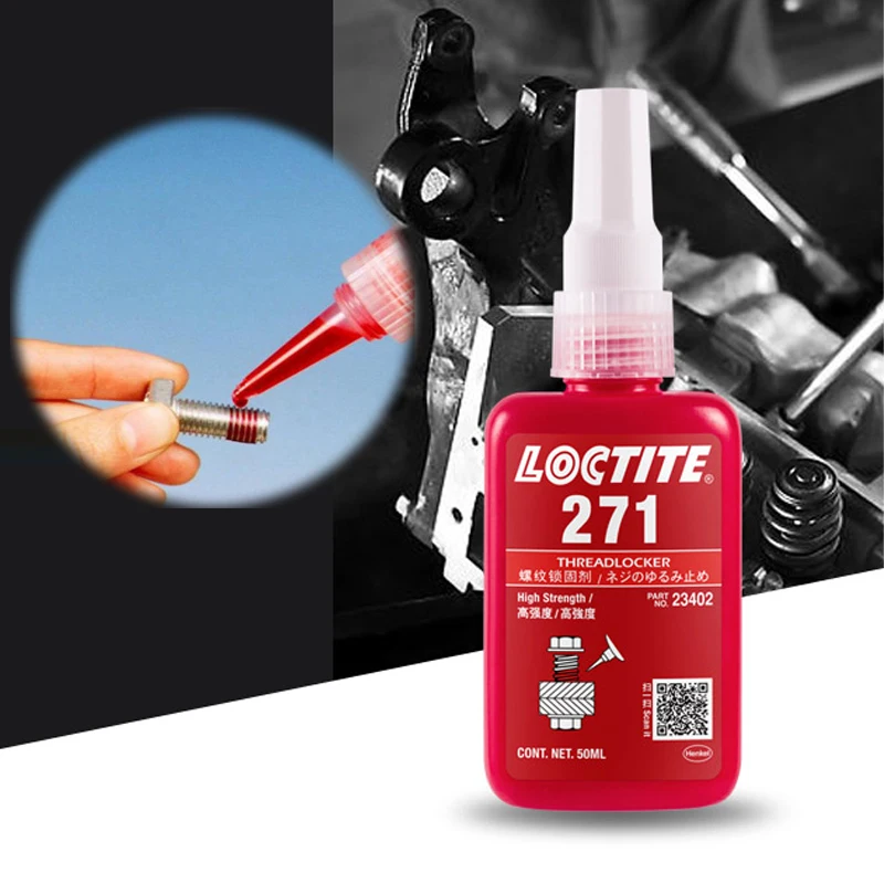 Фиксатор резьбы Loctite 271 резьбовой герметик винтовой герметичный клей 7649