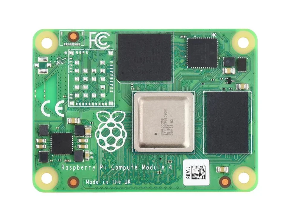 Компьютерный модуль CM4 Raspberry Pi 4 компактный форм-фактор без Wi-Fi модуля опции для RAM /