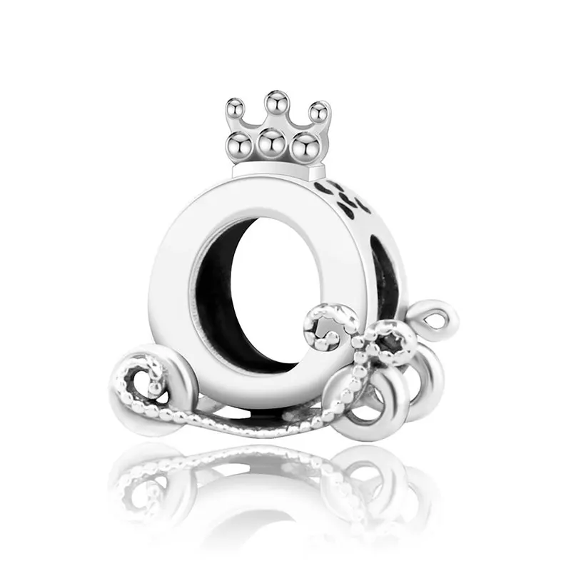 Подходит для оригинальных браслетов Pandora DIY Ювелирные изделия Осенняя коллекция ромашки ажурные шармы 925 пробы серебряные бусины в виде цветка - Цвет: A29