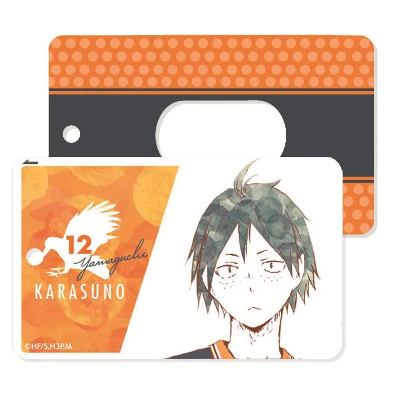 Аниме Haikyuu! Косплей держатель для карт Hinata Shoyo Kageyama Tobio Daichi Sawamura ID Card Protector Id Cover Bank |
