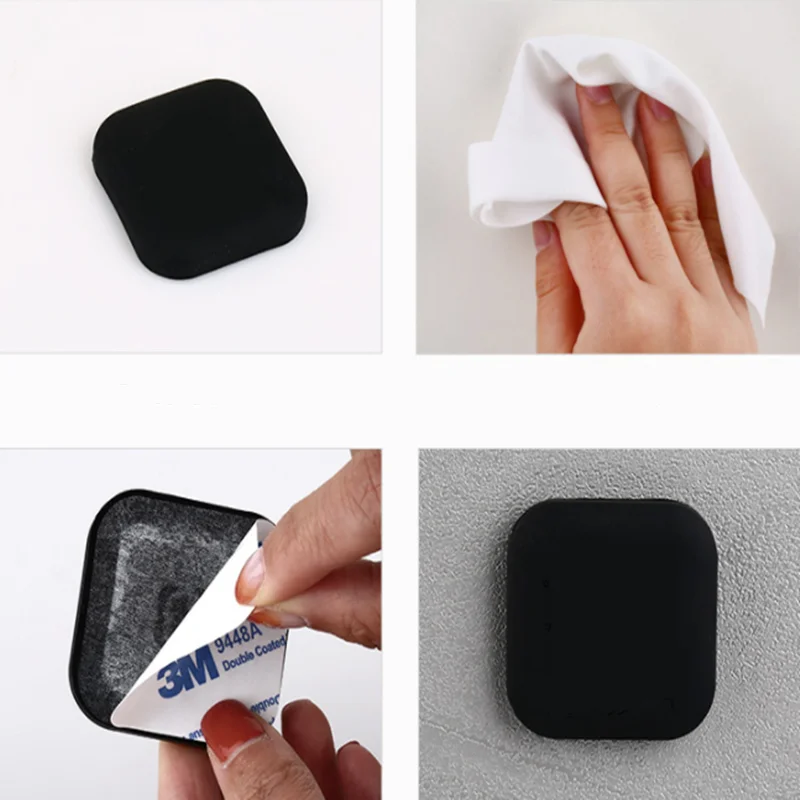 

Home Door Stopper Doorknob Wall Protection Self Adhesive Door Stopper Holder Shockproof Door Crash Pad Wall Door Knob Mats