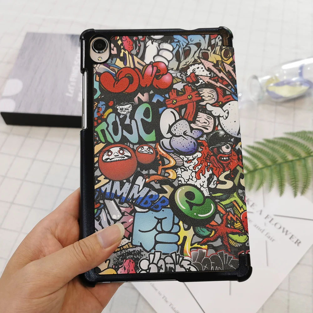 Чехол для планшета Lenovo чехол из искусственной кожи с магнитом складной подставка