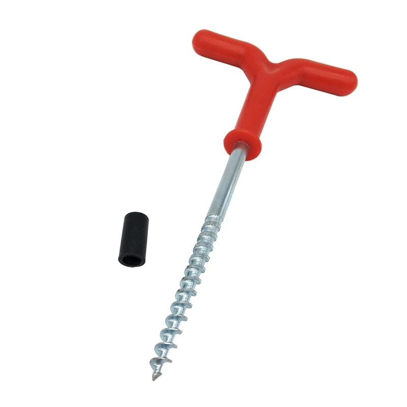 Winter Fixed Nail Ice Fishing Rods Holders Screw Outdoor New Auger Drill Tent Pegs | Спорт и развлечения