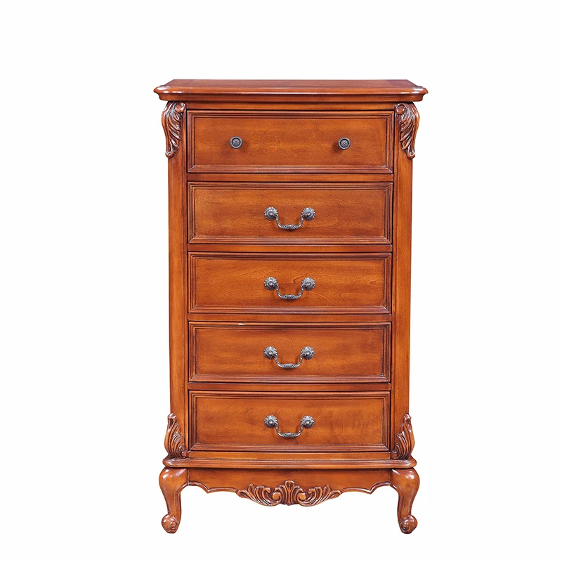 5 drawer chest Американский стиль 5 ящиков комод и 6 ящиков комод для спальни и гостиной WA631 WA632 - Цвет: 5 drawer chest