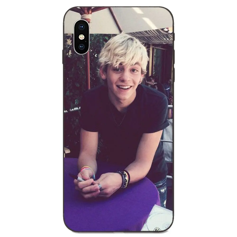 Чехлы из ТПУ для мобильных телефонов чехлы с ремешком Ross Lynch R5 Ультратонкий чехол