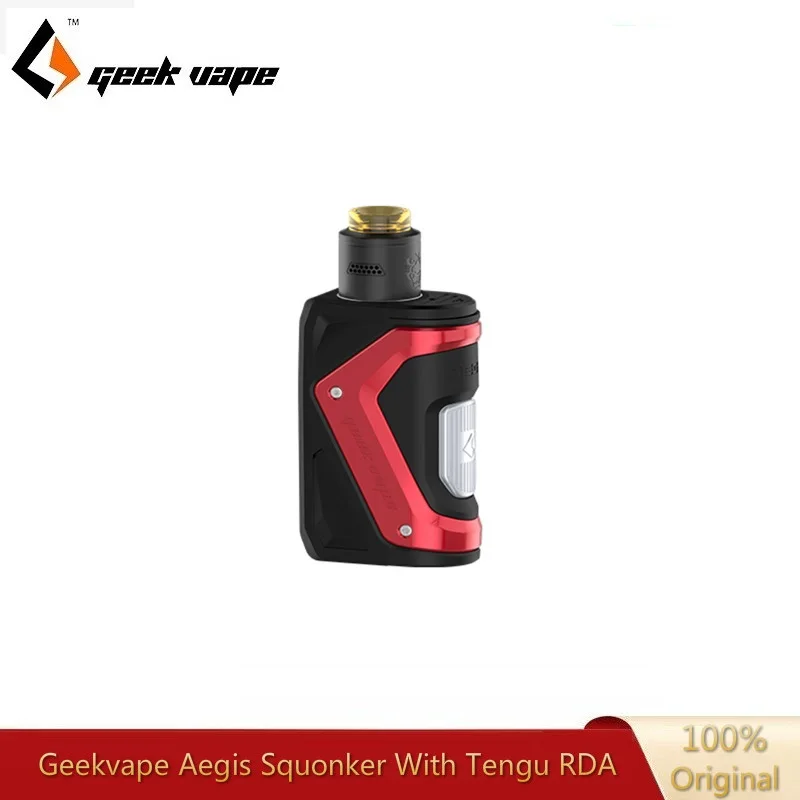 Набор для вейпа Geekvape Aegis Squonker 100 Вт 18650 TC 10 мл | Электроника