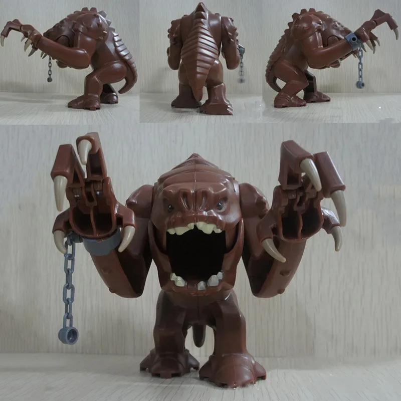 Набор строительных блоков 10 шт./лот модели игрушек Dewback Sandtroopers фигурка Tauntaun Jabba