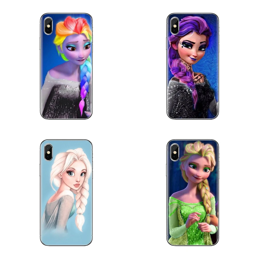 Девушка панк Эльза Анна тату принцесса чехол для телефона LG G3 G4 мини G5 G6 G7 Q6 Q7 Q8 Q9 V10