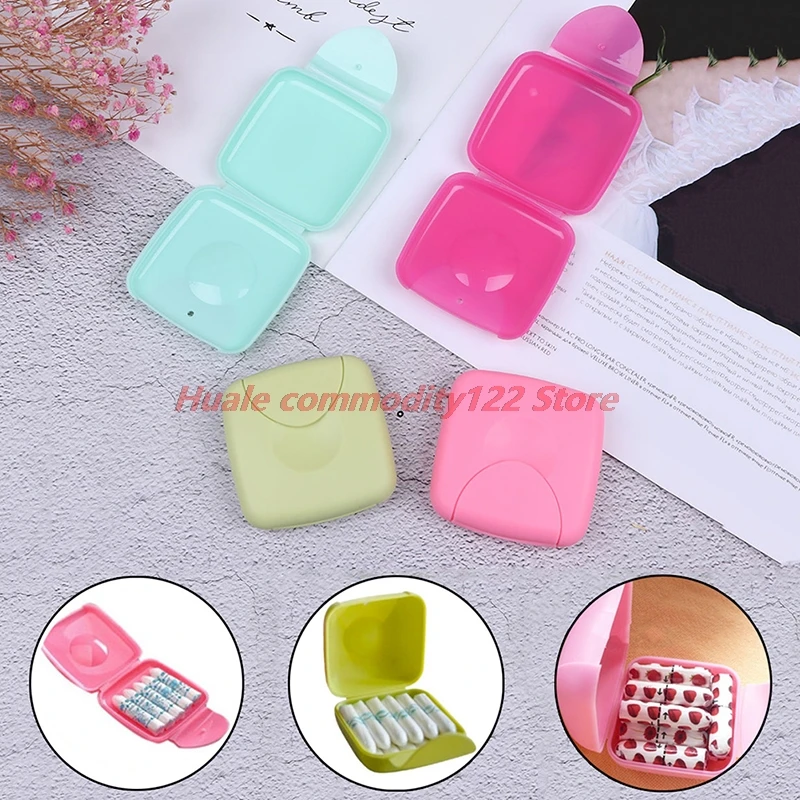 

New Portable Women Sanitary Napkin Tampons Storage Box Holder Container Travel Outdoor Case