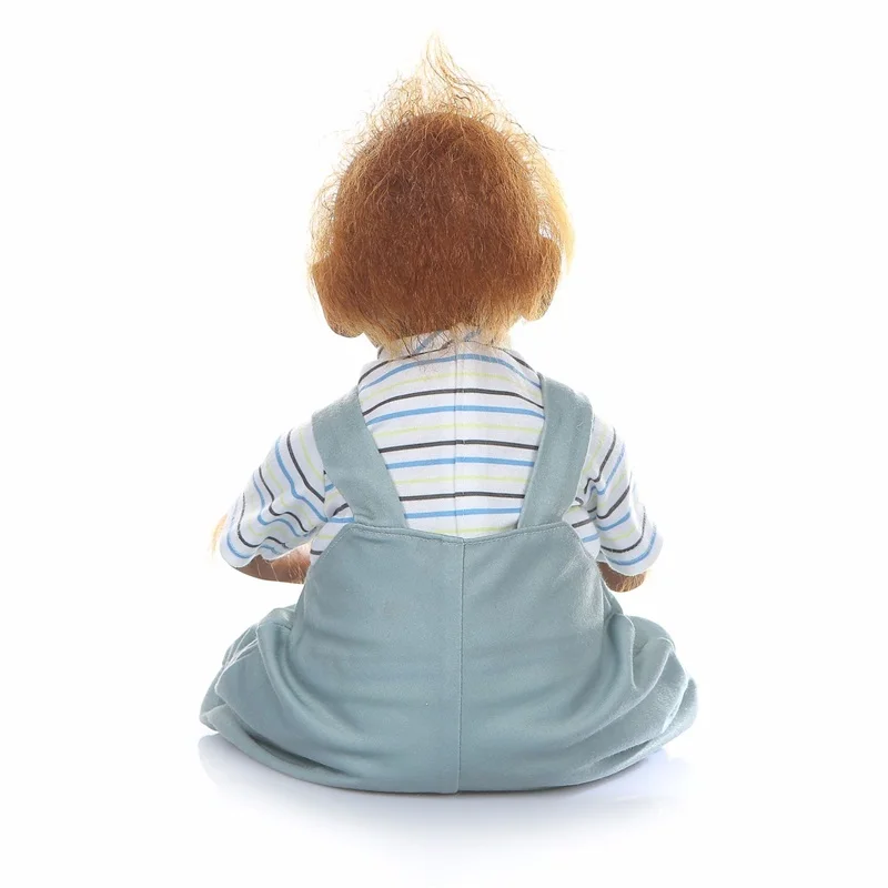 

52cm Silicone Reborn Dolls Twins Monkey Orangutans Dolls Photography Props Soothing Playmate Dolls Christmas Birthday Gifts