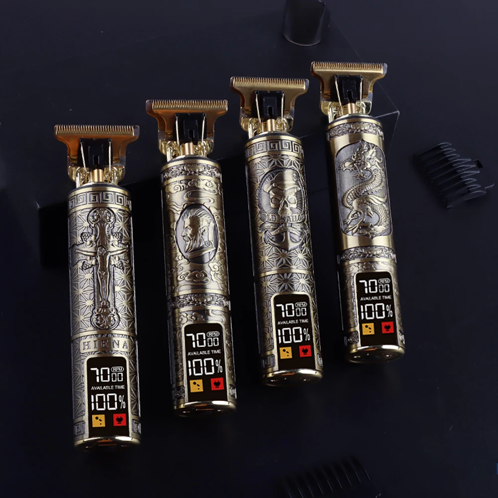 Машинка для стрижки волос T9 профессиональная фотосессия 0 мм USB-зарядка машинка |