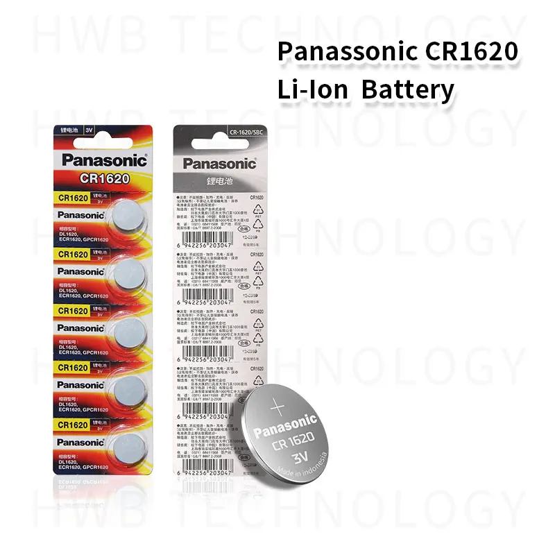 15x Panasonic CR1620 кнопочный элемент питания автомобильный пульт дистанционного