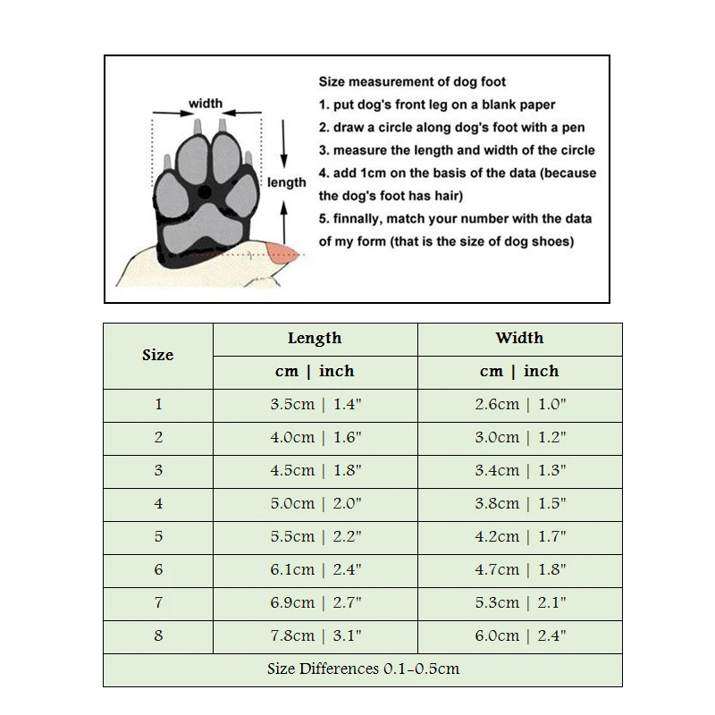 

Waterproof Small Big Dog Golden Retriever Boots Winter Warm Margin 8 Sizes Large Pet Shoes Anti-skid Wear-resistant dog boots
