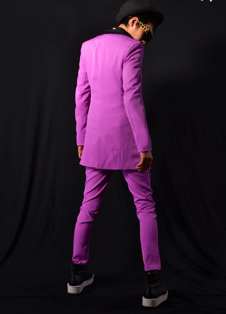 Мужской Комплект из трех предметов брюки мужские модные облегающие повседневные