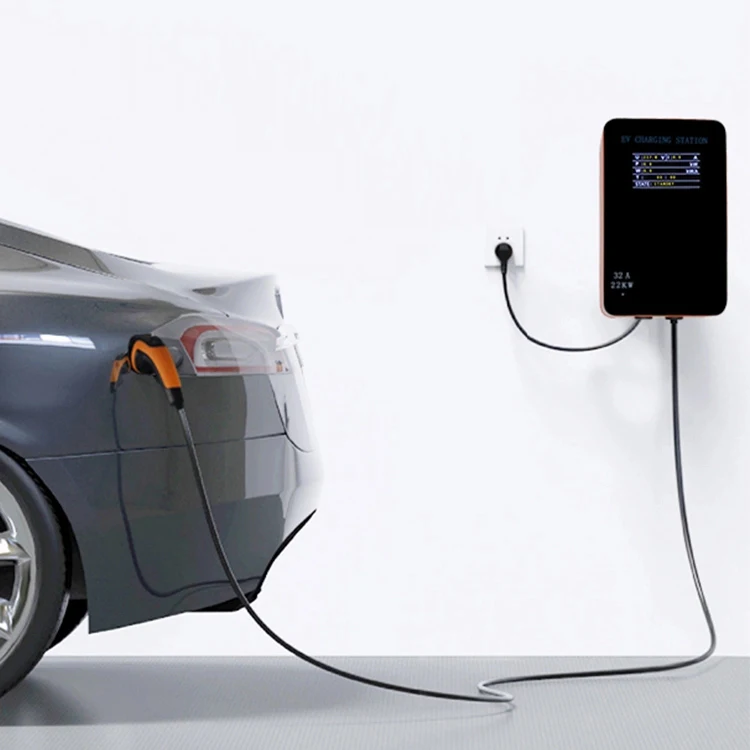 Однофазное трехфазное зарядное устройство EV 32A электрическая Автомобильная