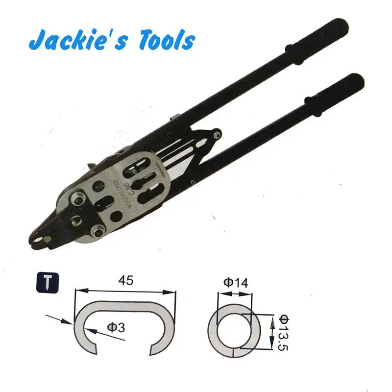 Профессиональные Ручные плоскогубцы C50 для габионного крепления C-образное