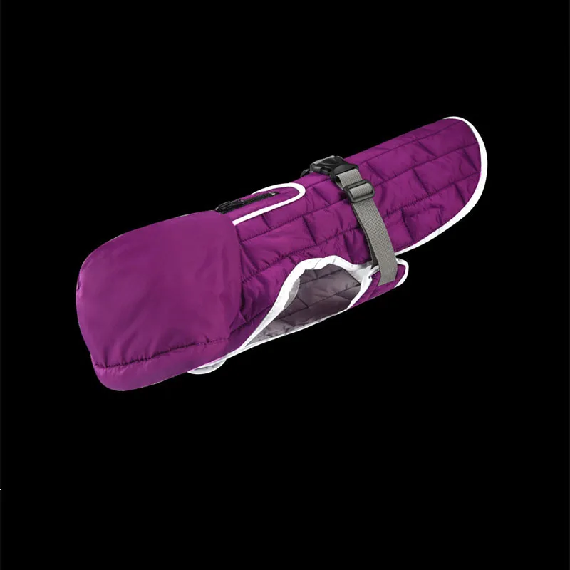 Одежда для собак зимнее водонепроницаемое теплое пальто собаки светоотражающая