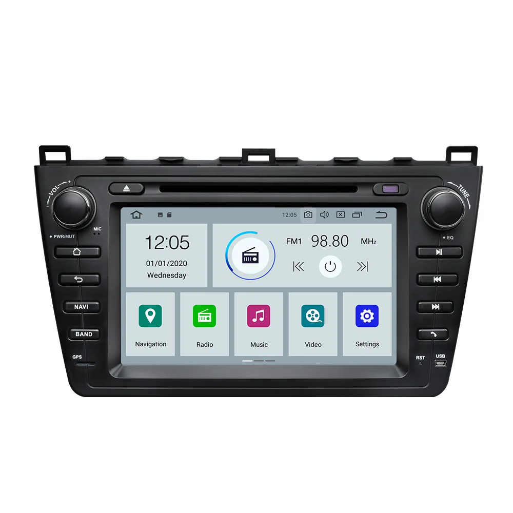 Автомобильный DVD плеер Eonon стерео система на Android 10 2 Гб ОЗУ 32 ПЗУ с экраном 8 &quotHD